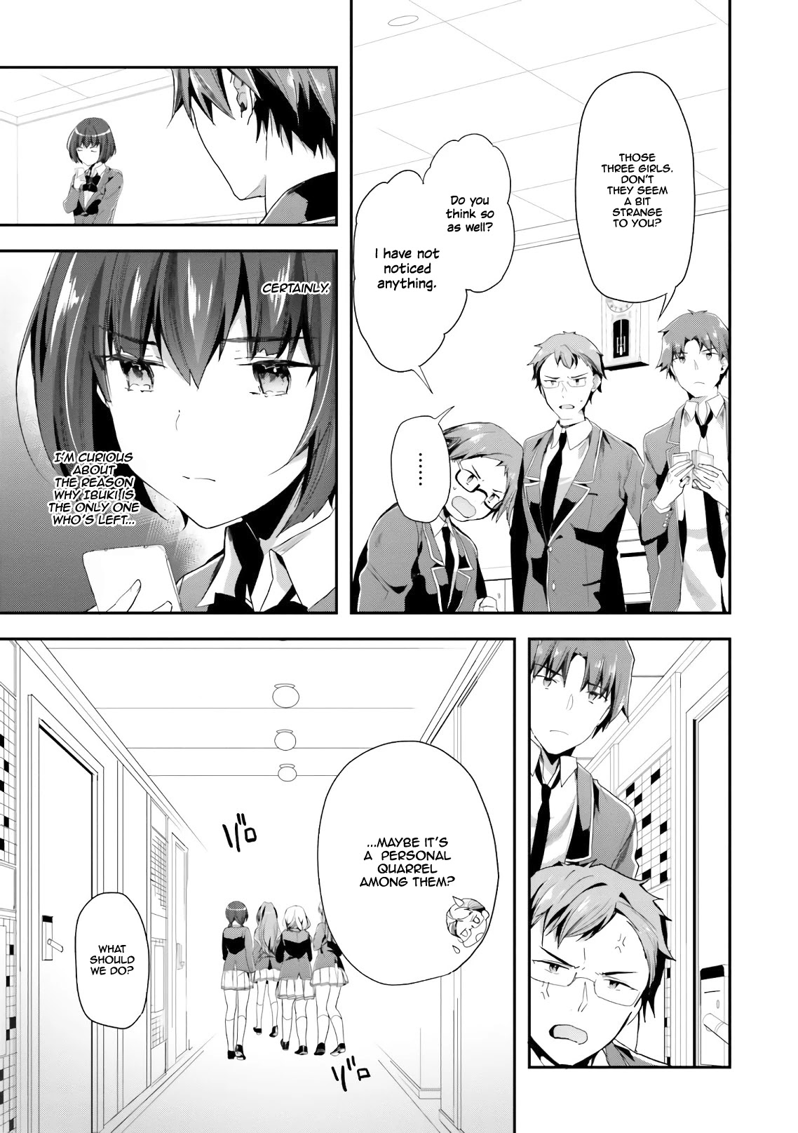 Youkoso Jitsuryoku Shijou Shugi no Kyoushitsu e Chapter 38 page 4 - Chapter 38: Room 38