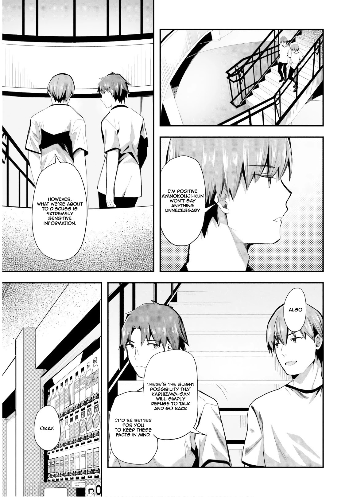 Youkoso Jitsuryoku Shijou Shugi no Kyoushitsu e Chapter 39 page 12 - Chapter 39: Room 39