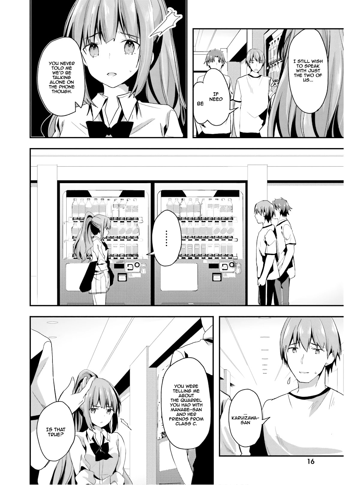 Youkoso Jitsuryoku Shijou Shugi no Kyoushitsu e Chapter 39 page 15 - Chapter 39: Room 39