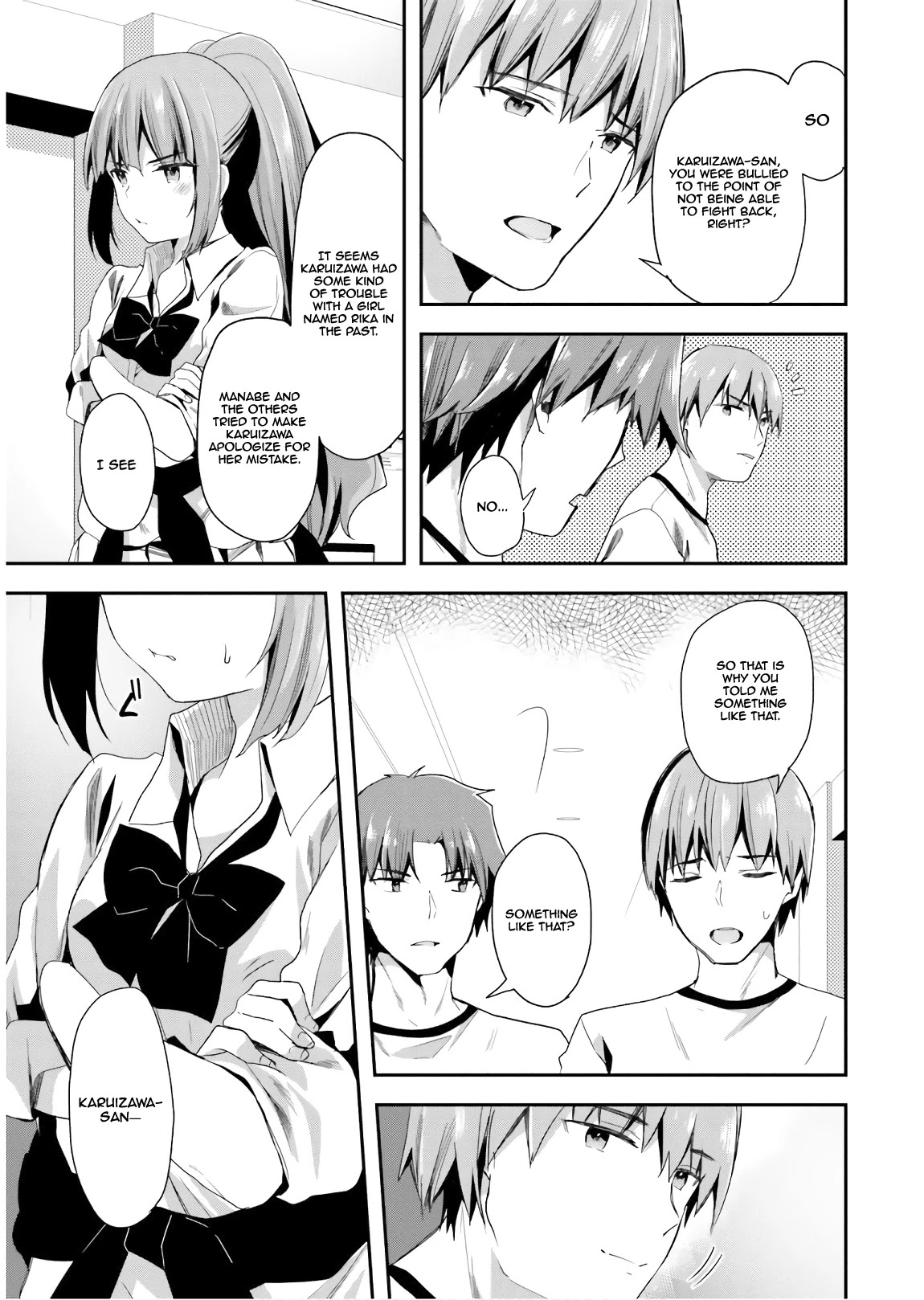 Youkoso Jitsuryoku Shijou Shugi no Kyoushitsu e Chapter 39 page 18 - Chapter 39: Room 39