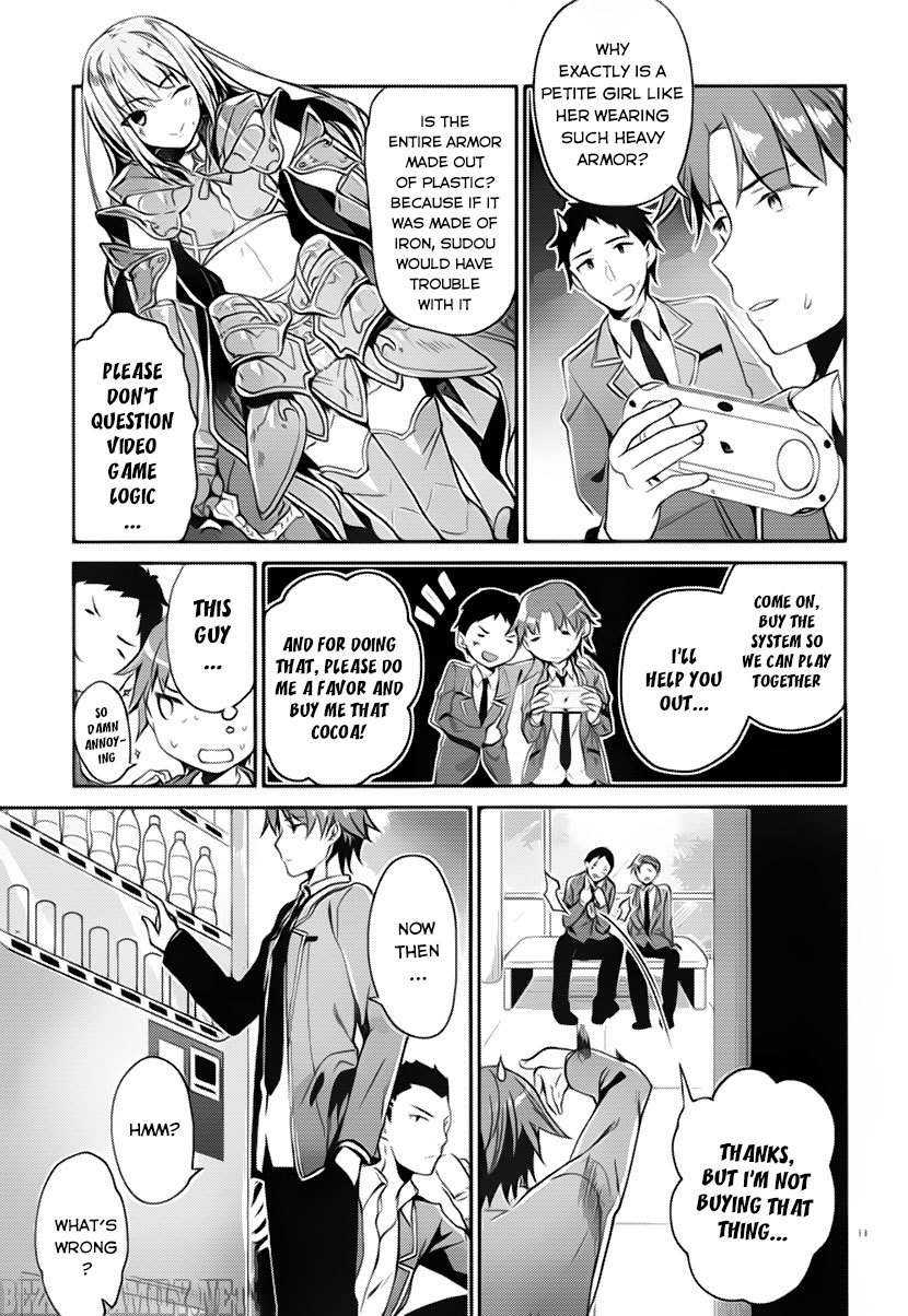 Youkoso Jitsuryoku Shijou Shugi no Kyoushitsu e Chapter 4 page 11 - Chapter 4: Room 4