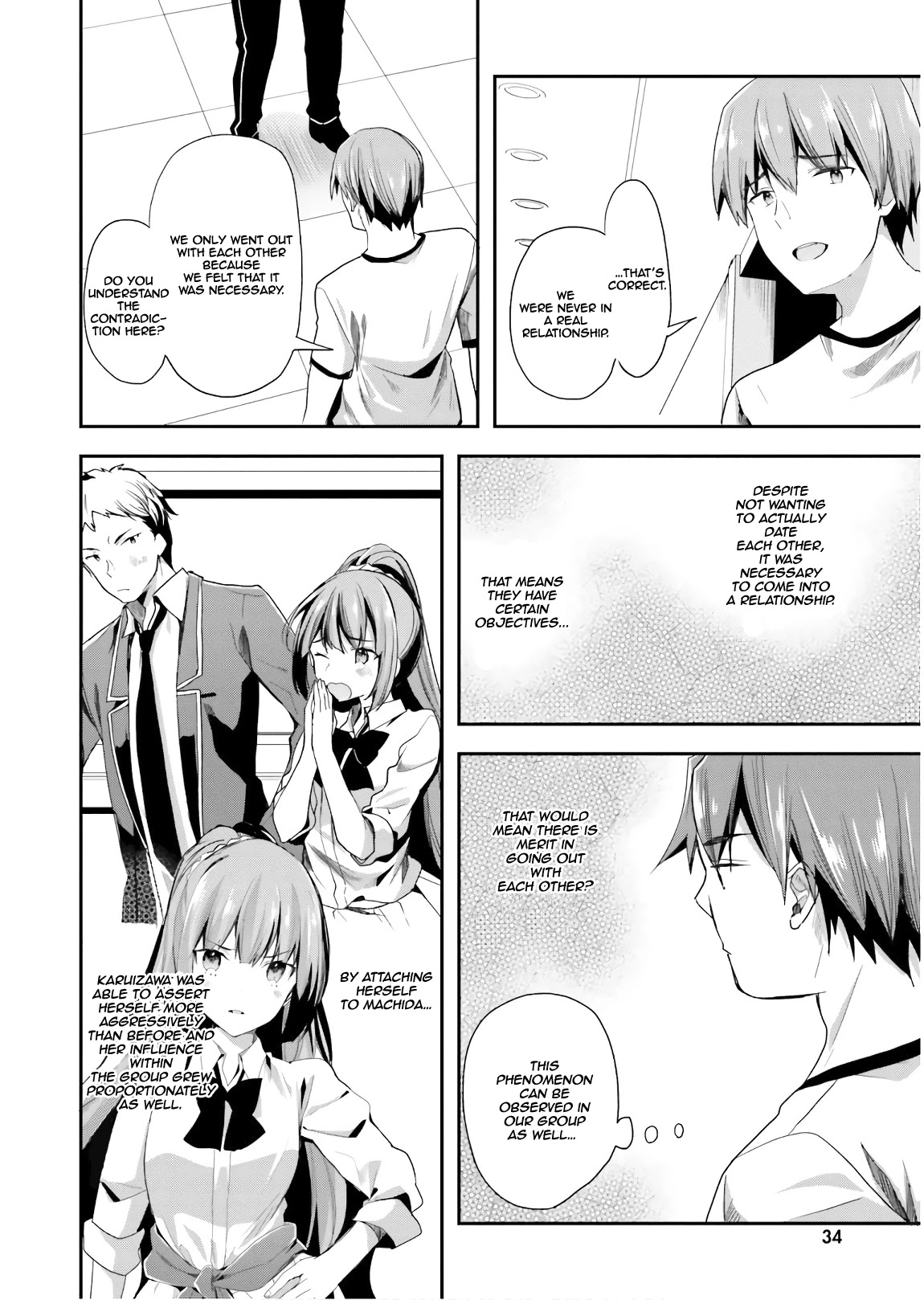 Youkoso Jitsuryoku Shijou Shugi no Kyoushitsu e Chapter 40 page 10 - Chapter 40: Room 40