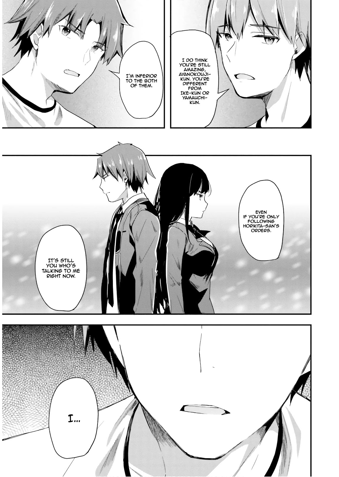Youkoso Jitsuryoku Shijou Shugi no Kyoushitsu e Chapter 40 page 15 - Chapter 40: Room 40