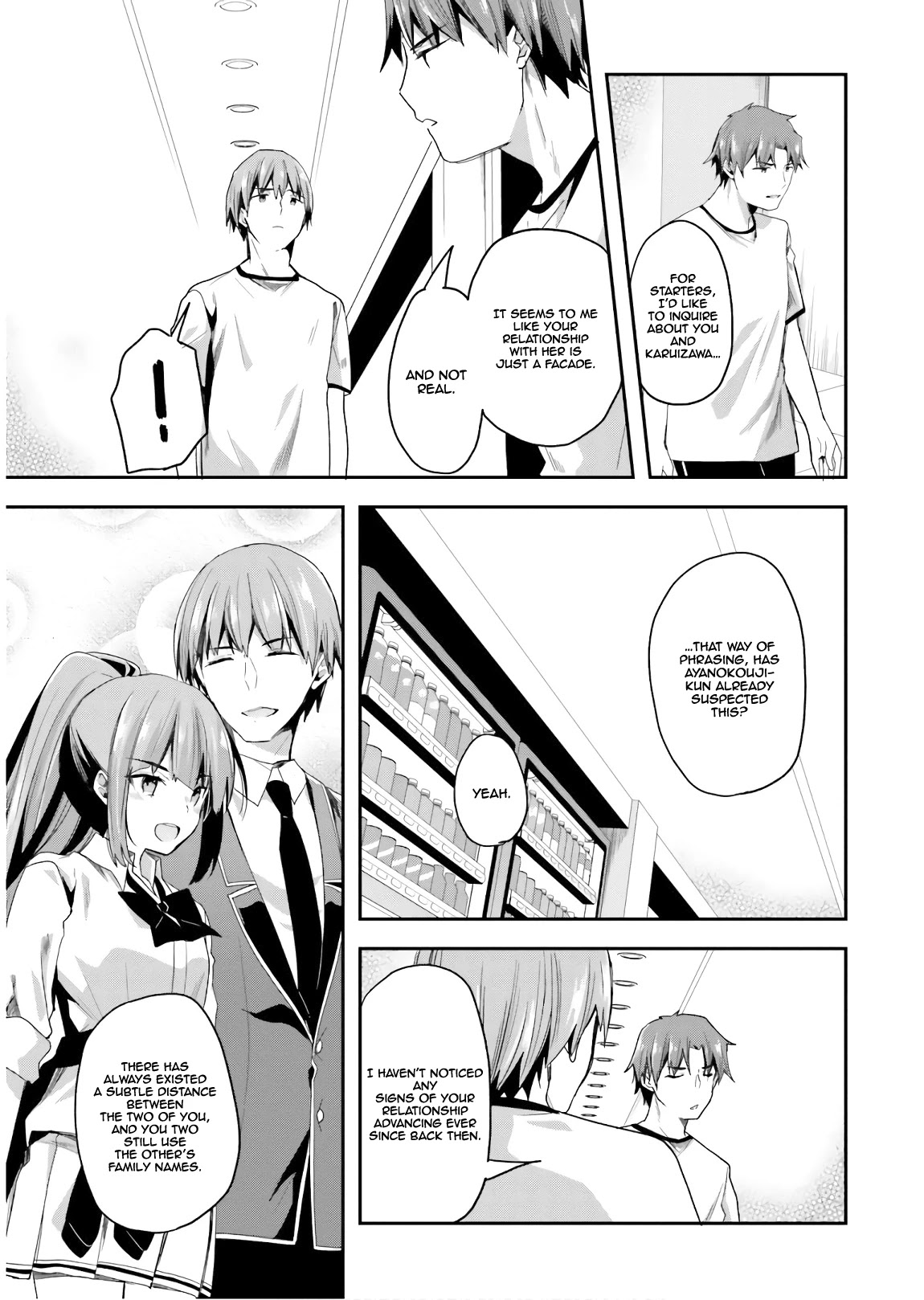Youkoso Jitsuryoku Shijou Shugi no Kyoushitsu e Chapter 40 page 9 - Chapter 40: Room 40