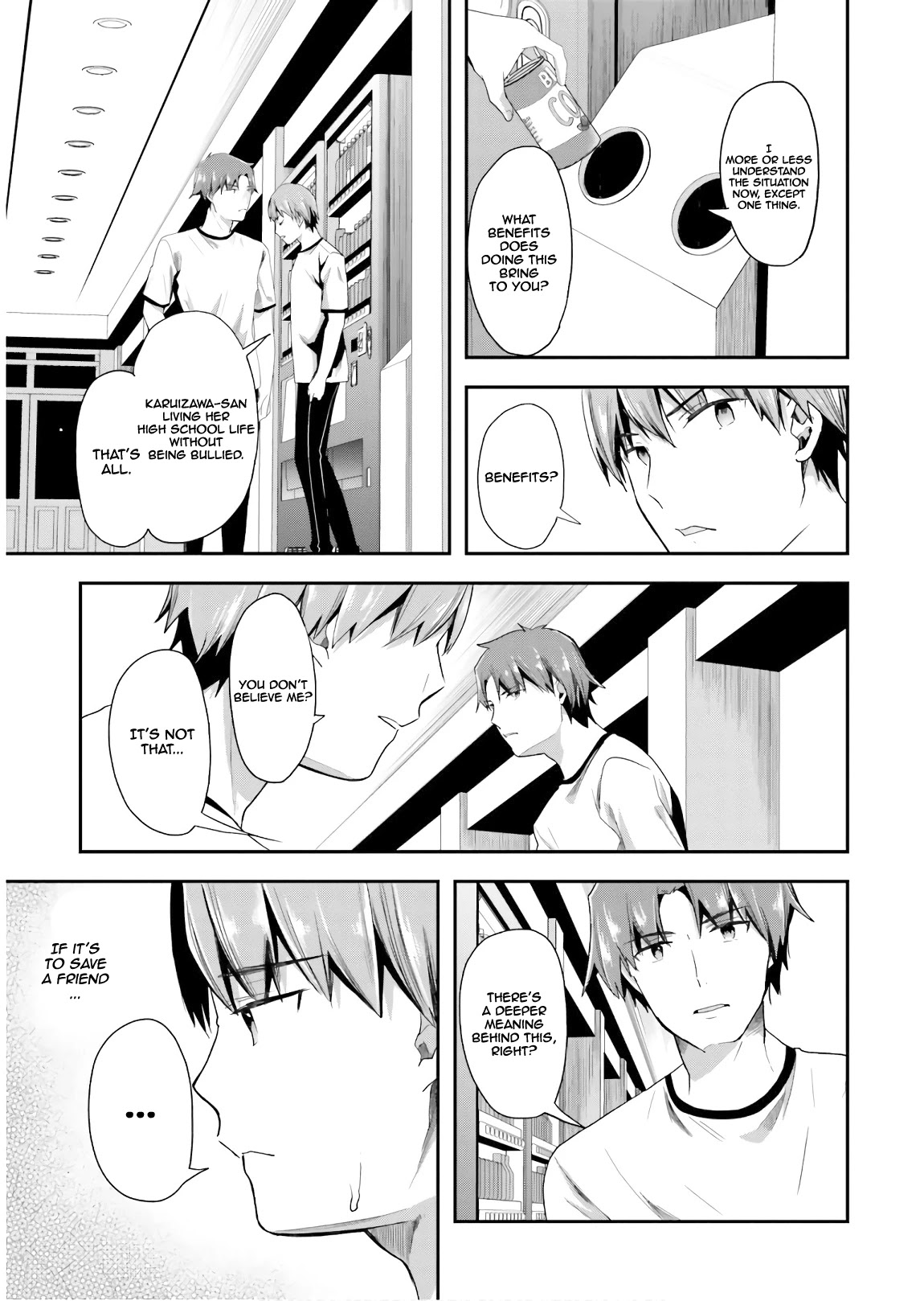 Youkoso Jitsuryoku Shijou Shugi no Kyoushitsu e Chapter 41 page 5 - Chapter 41: Room 41