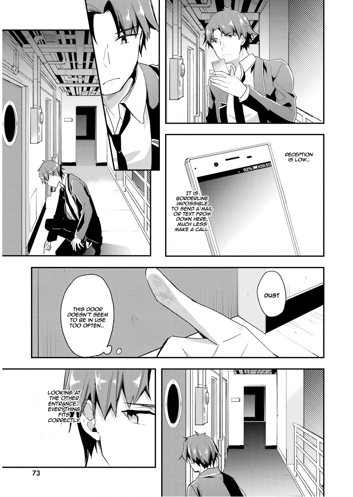 Youkoso Jitsuryoku Shijou Shugi no Kyoushitsu e Chapter 42 page 10 - Chapter 42: Room 42