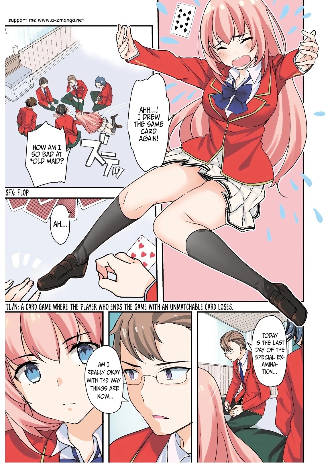 Youkoso Jitsuryoku Shijou Shugi no Kyoushitsu e Chapter 46 page 2 - Chapter 46