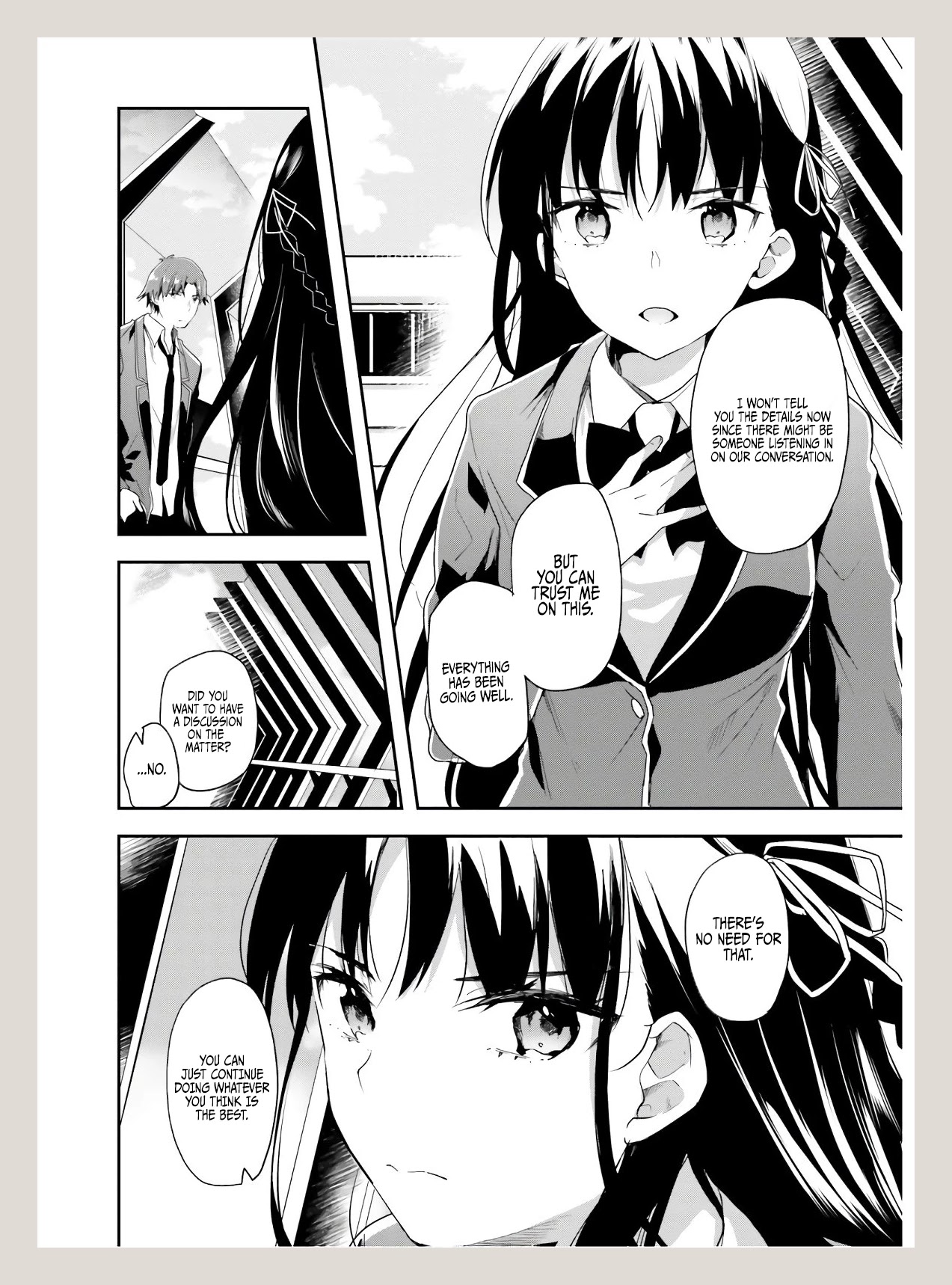 Youkoso Jitsuryoku Shijou Shugi no Kyoushitsu e Chapter 46 page 8 - Chapter 46