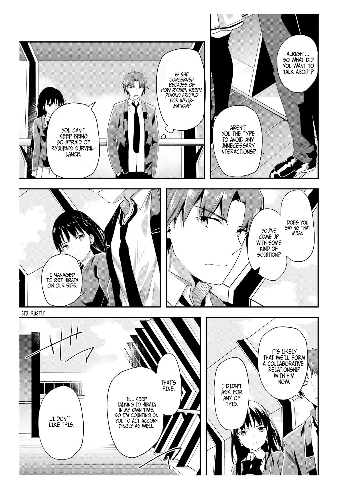 Youkoso Jitsuryoku Shijou Shugi no Kyoushitsu e Chapter 46 page 9 - Chapter 46