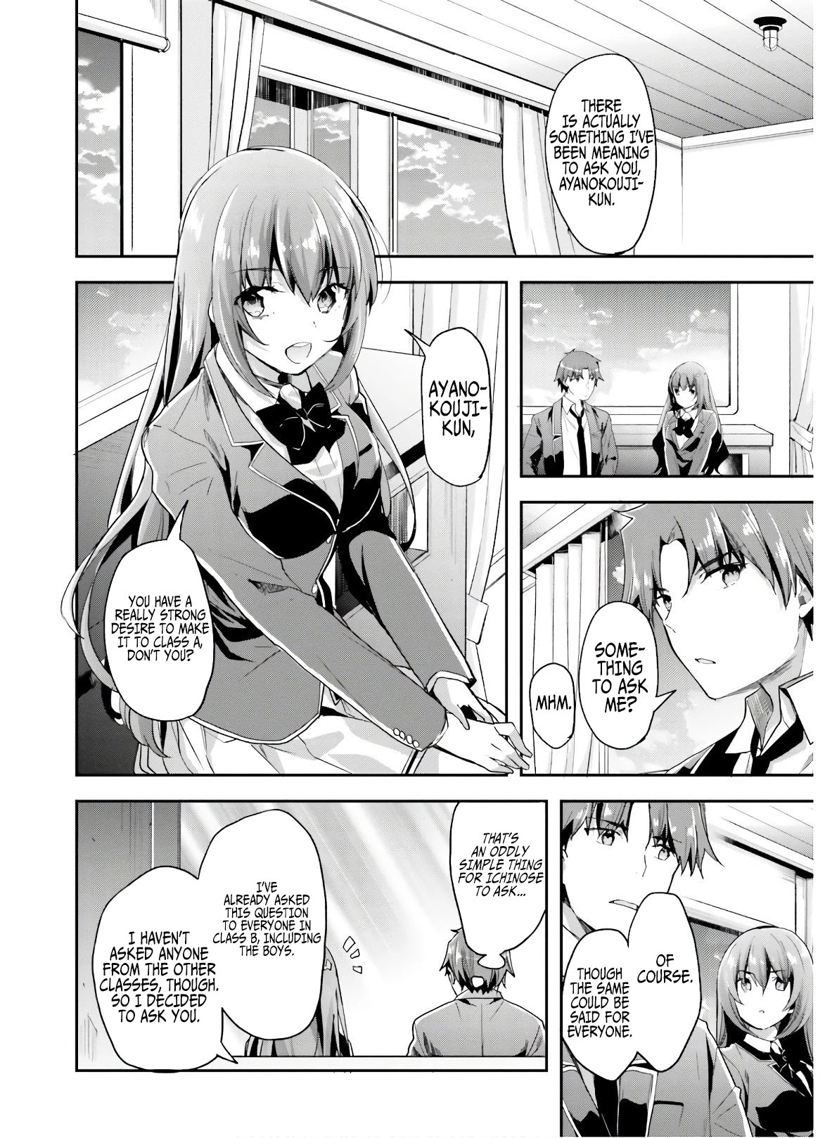Youkoso Jitsuryoku Shijou Shugi no Kyoushitsu e Chapter 47 page 2 - Chapter 47