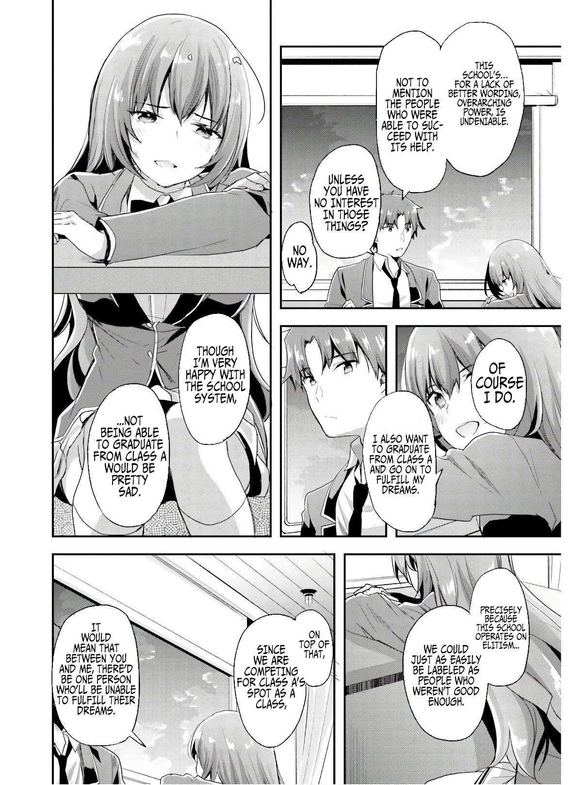 Youkoso Jitsuryoku Shijou Shugi no Kyoushitsu e Chapter 47 page 4 - Chapter 47