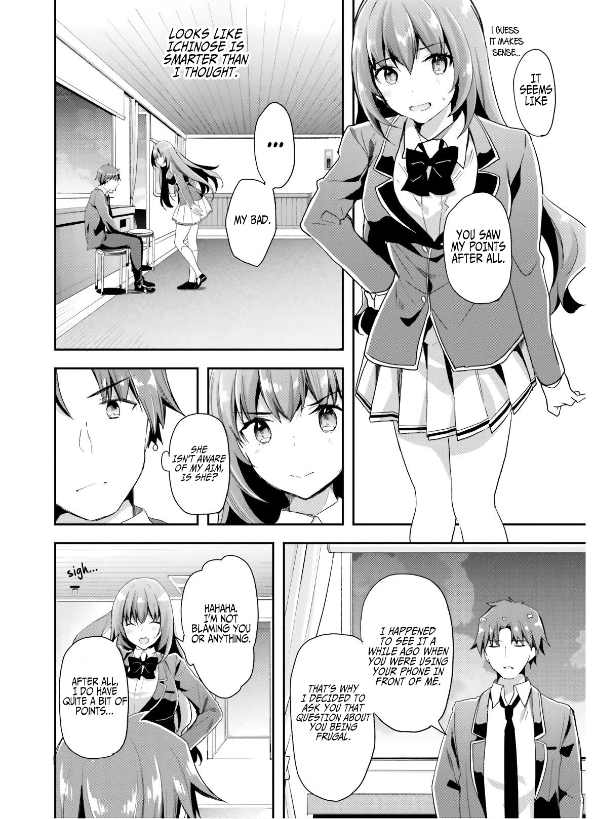 Youkoso Jitsuryoku Shijou Shugi no Kyoushitsu e Chapter 47 page 6 - Chapter 47
