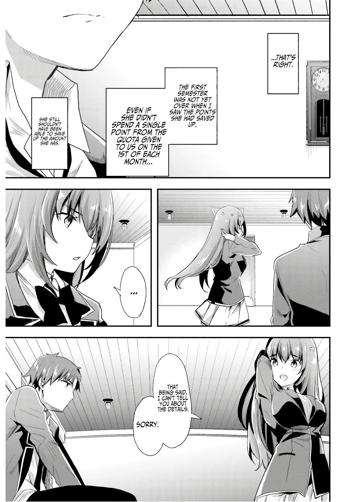 Youkoso Jitsuryoku Shijou Shugi no Kyoushitsu e Chapter 47 page 7 - Chapter 47