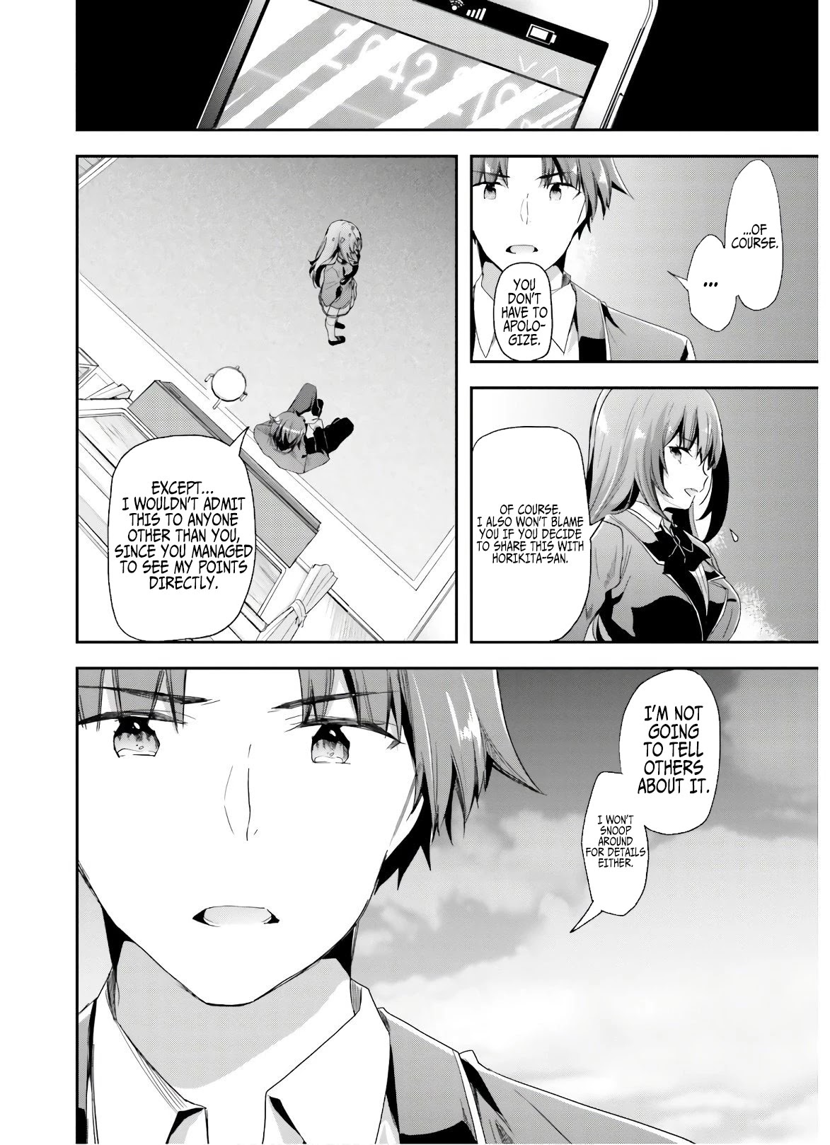 Youkoso Jitsuryoku Shijou Shugi no Kyoushitsu e Chapter 47 page 8 - Chapter 47