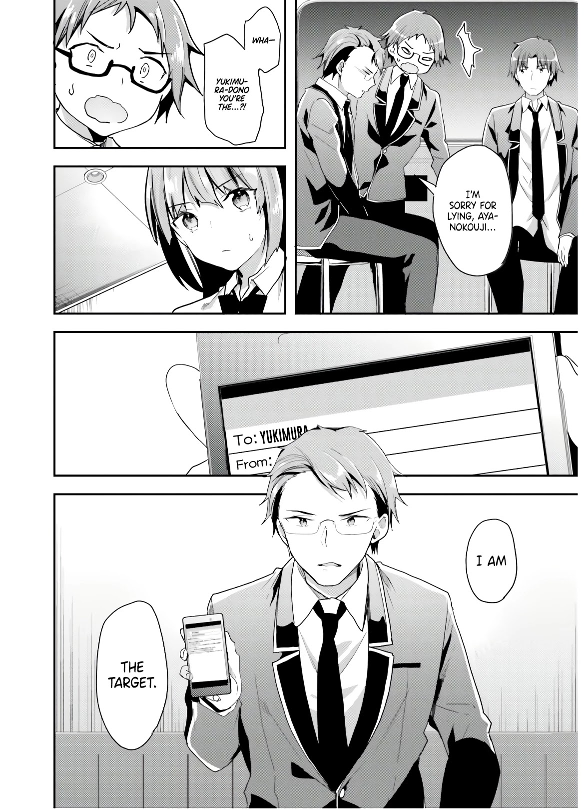 Youkoso Jitsuryoku Shijou Shugi no Kyoushitsu e Chapter 48 page 11 - Chapter 48