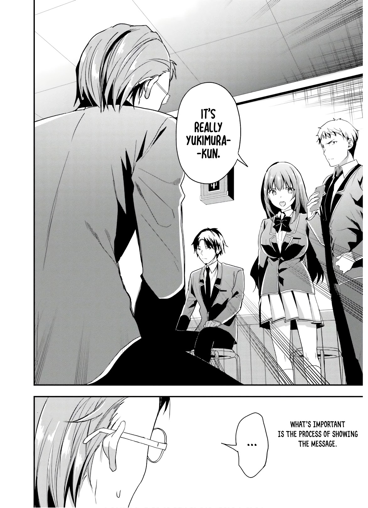 Youkoso Jitsuryoku Shijou Shugi no Kyoushitsu e Chapter 48 page 13 - Chapter 48