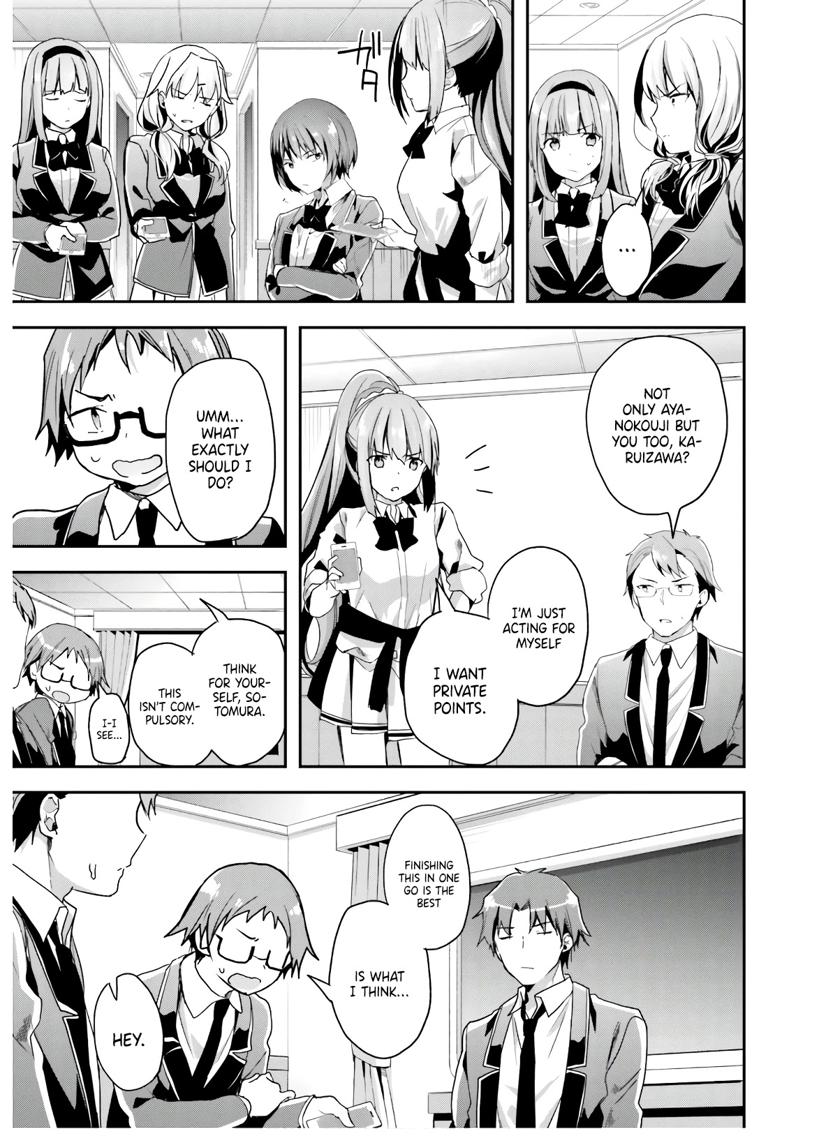 Youkoso Jitsuryoku Shijou Shugi no Kyoushitsu e Chapter 48 page 6 - Chapter 48