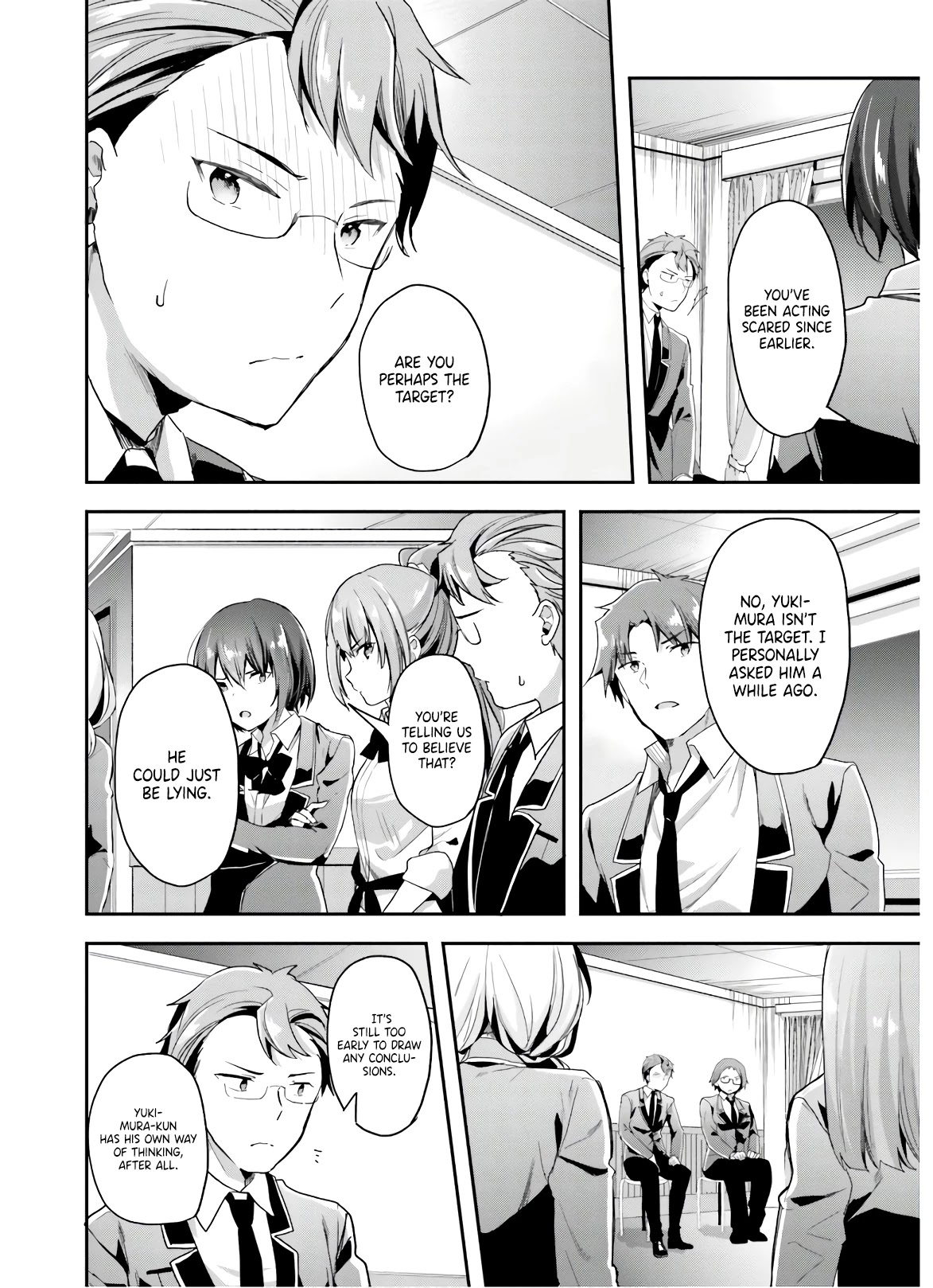 Youkoso Jitsuryoku Shijou Shugi no Kyoushitsu e Chapter 48 page 7 - Chapter 48