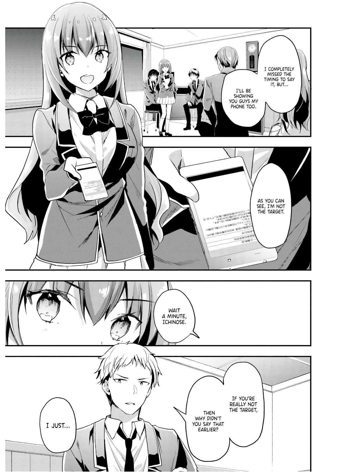 Youkoso Jitsuryoku Shijou Shugi no Kyoushitsu e Chapter 48 page 8 - Chapter 48