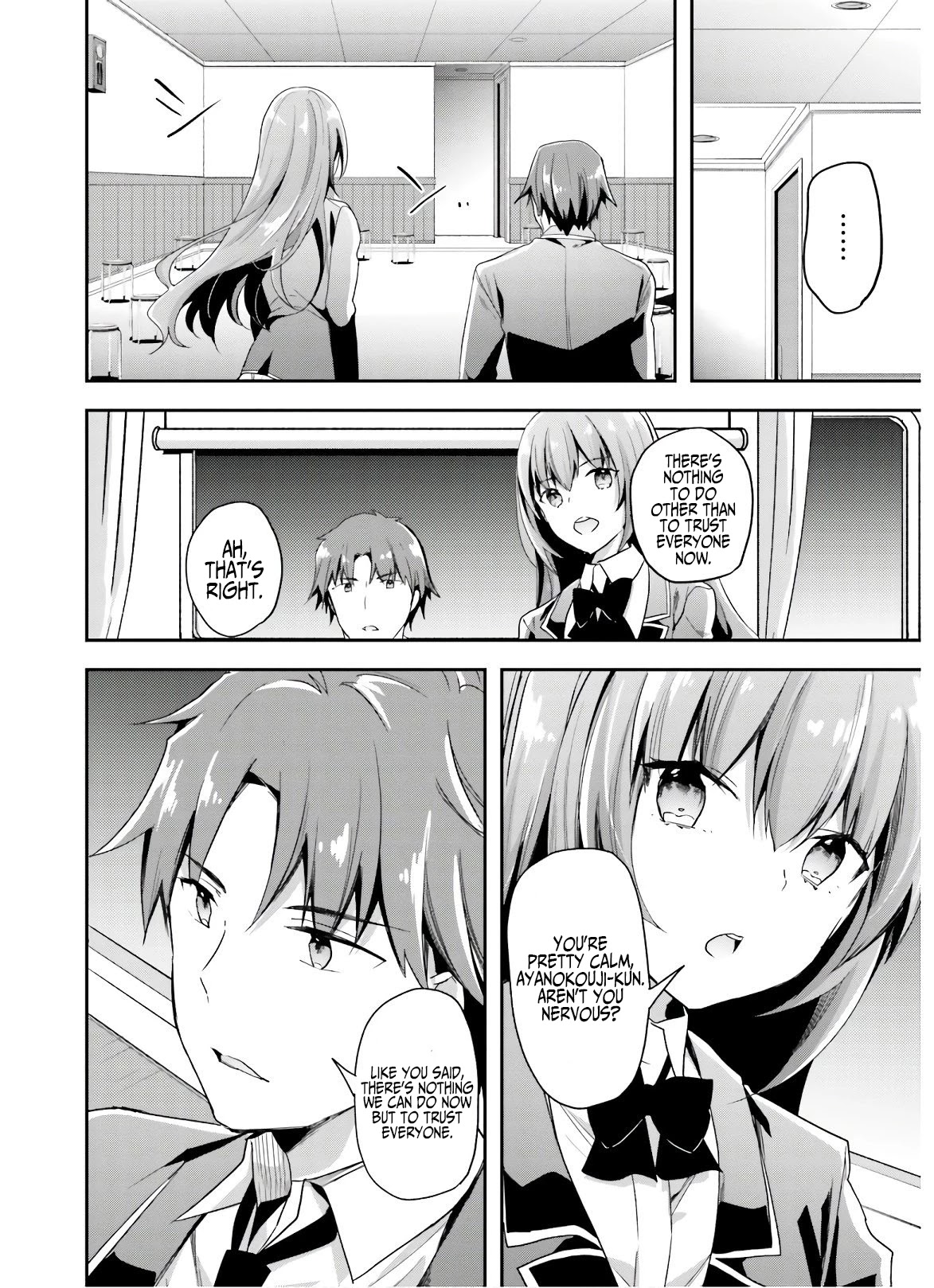 Youkoso Jitsuryoku Shijou Shugi no Kyoushitsu e Chapter 49 page 11 - Chapter 49