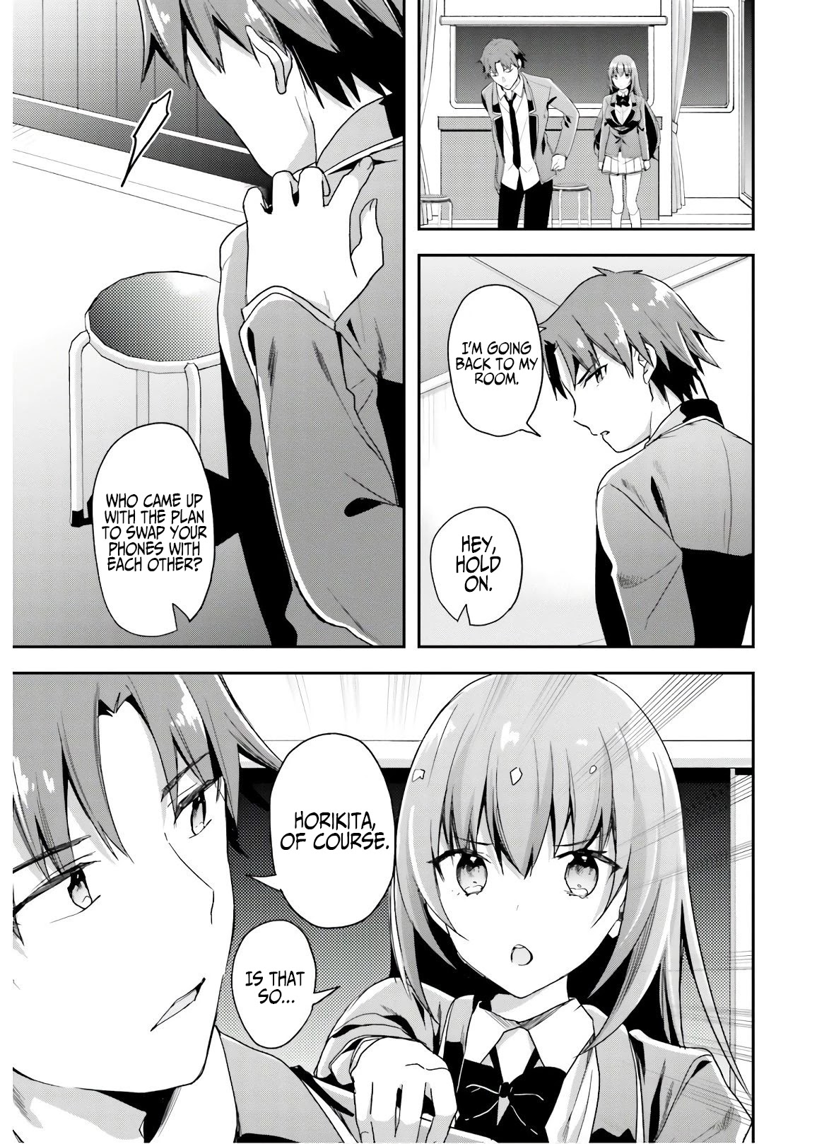 Youkoso Jitsuryoku Shijou Shugi no Kyoushitsu e Chapter 49 page 12 - Chapter 49