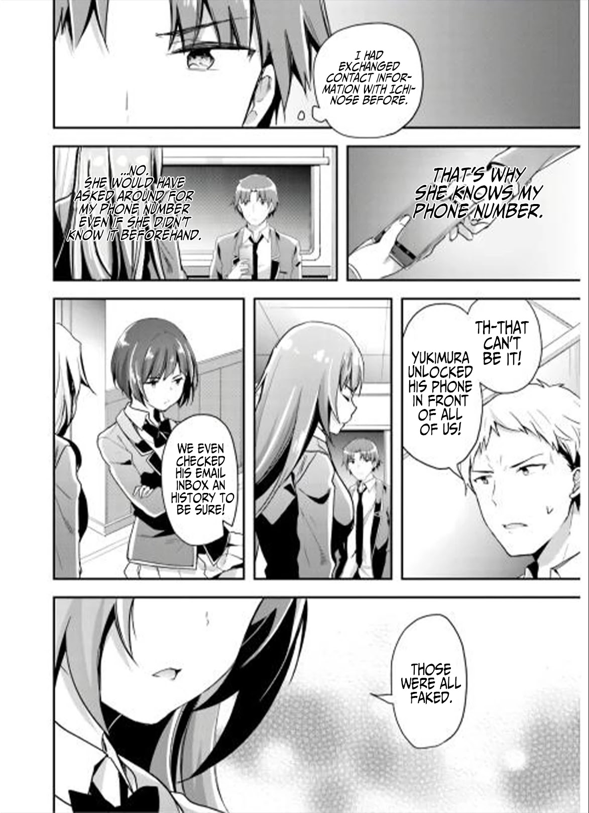 Youkoso Jitsuryoku Shijou Shugi no Kyoushitsu e Chapter 49 page 5 - Chapter 49