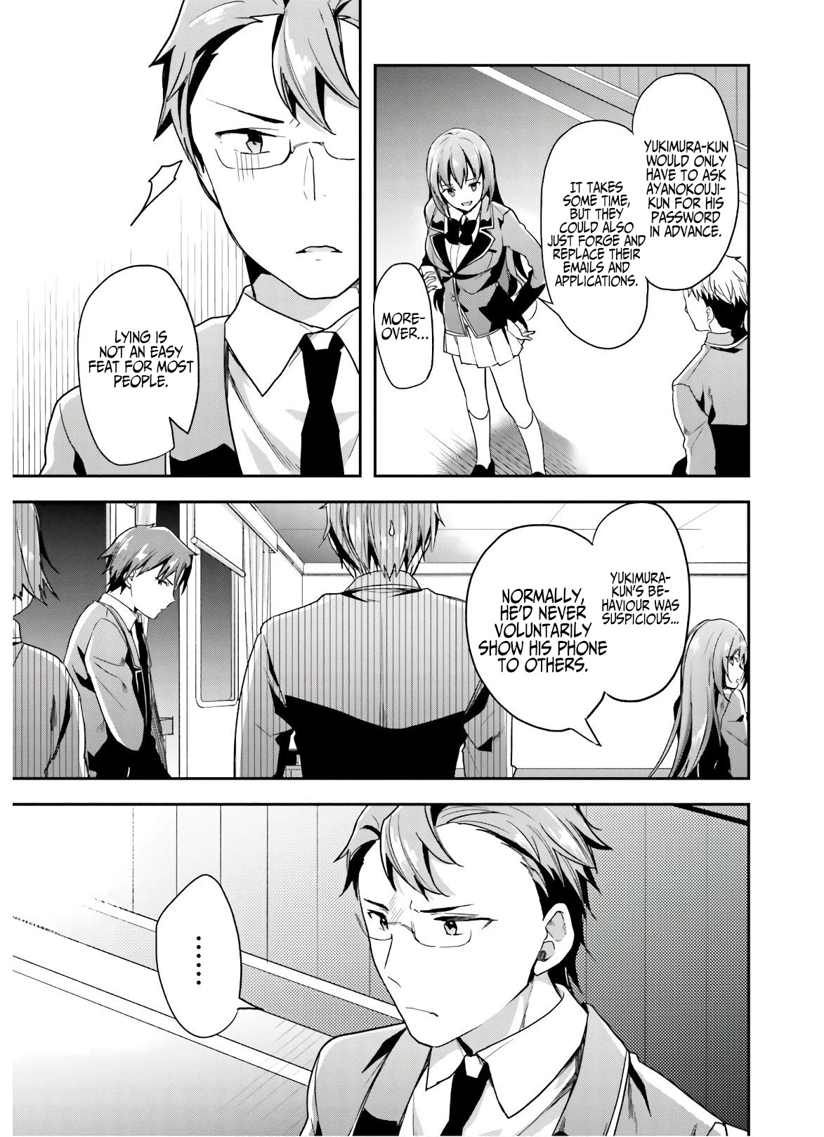 Youkoso Jitsuryoku Shijou Shugi no Kyoushitsu e Chapter 49 page 6 - Chapter 49