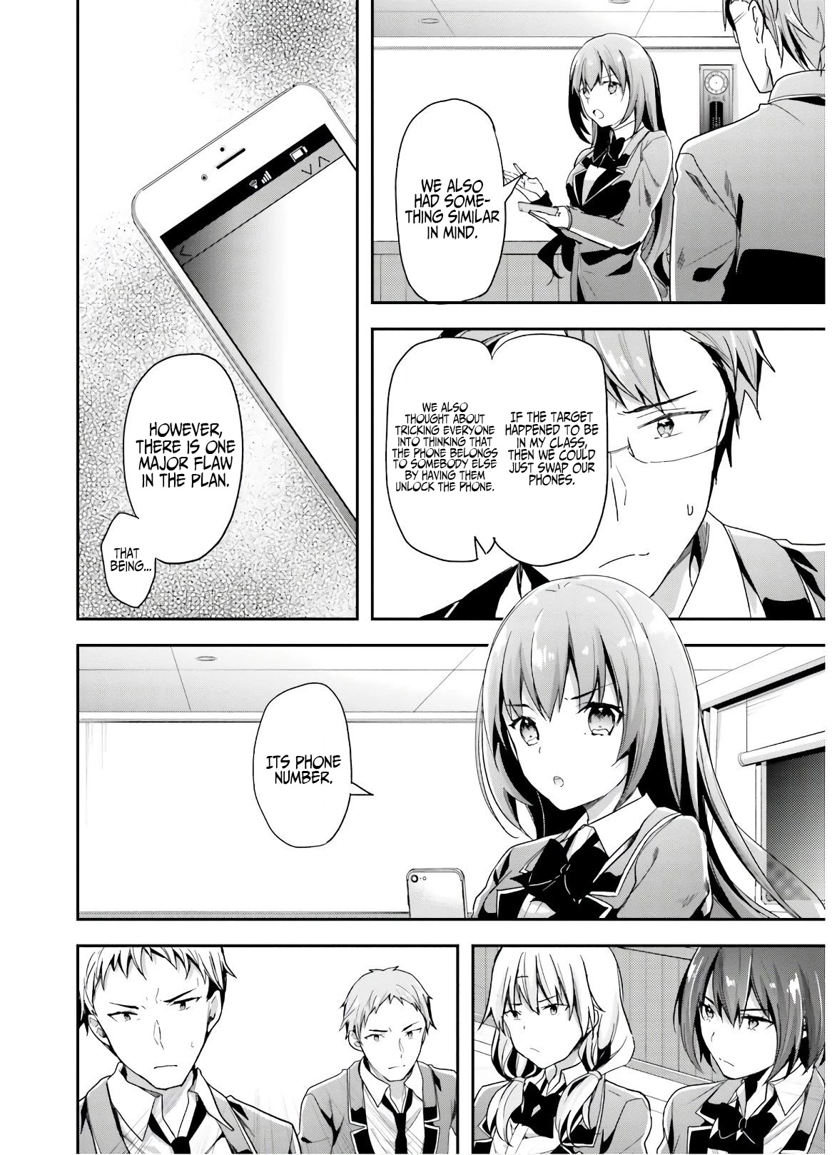 Youkoso Jitsuryoku Shijou Shugi no Kyoushitsu e Chapter 49 page 7 - Chapter 49