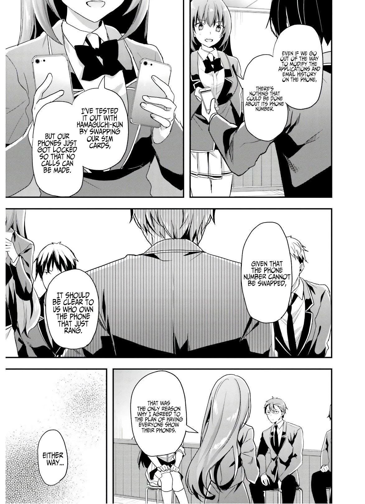 Youkoso Jitsuryoku Shijou Shugi no Kyoushitsu e Chapter 49 page 8 - Chapter 49