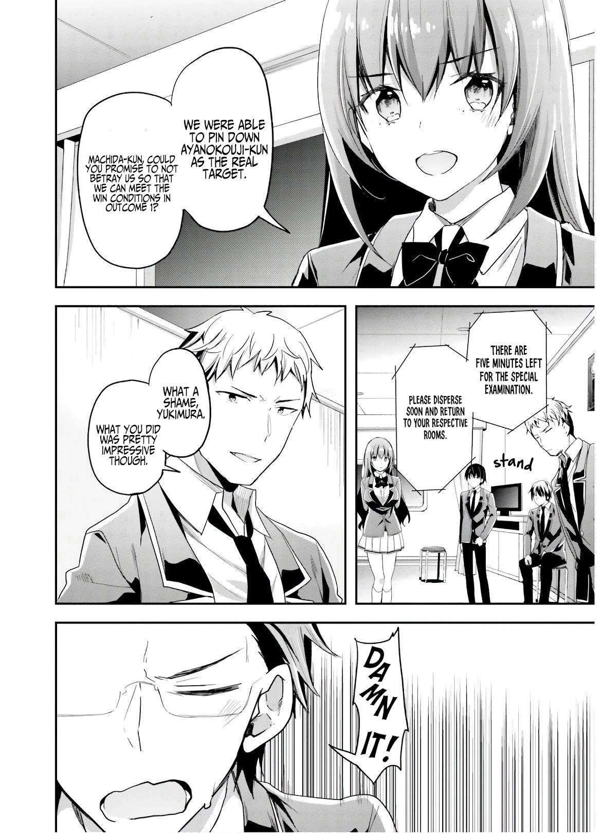 Youkoso Jitsuryoku Shijou Shugi no Kyoushitsu e Chapter 49 page 9 - Chapter 49