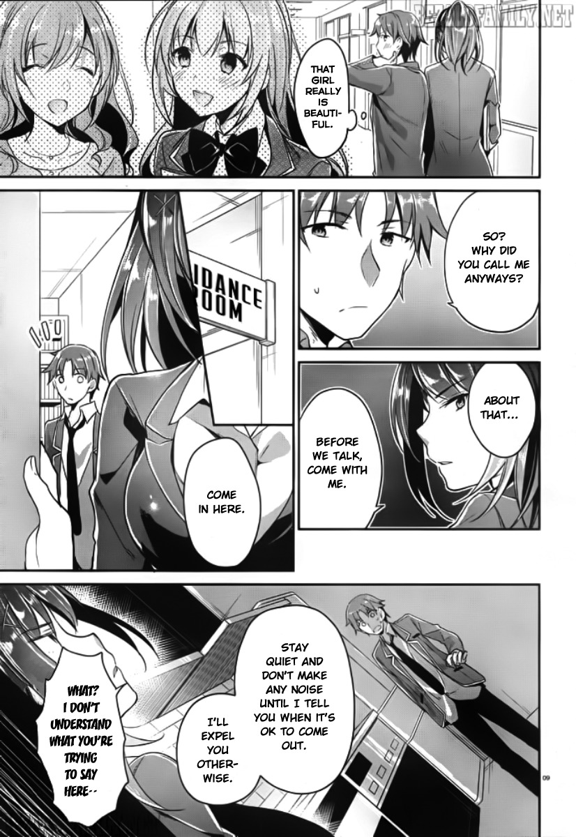 Youkoso Jitsuryoku Shijou Shugi no Kyoushitsu e Chapter 5 page 10 - Chapter 5: Room 5