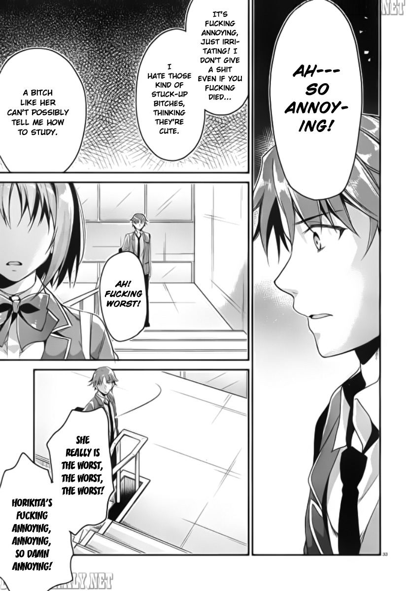 Youkoso Jitsuryoku Shijou Shugi no Kyoushitsu e Chapter 5 page 34 - Chapter 5: Room 5