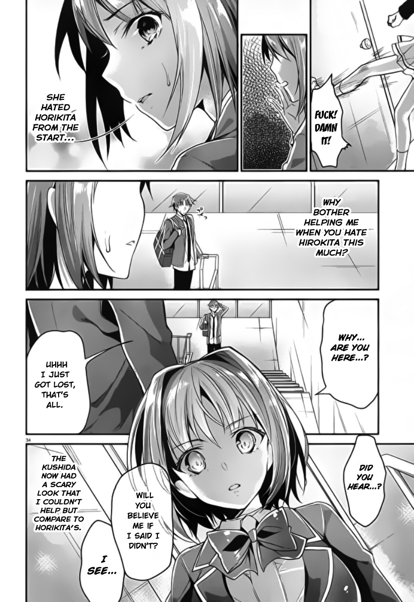 Youkoso Jitsuryoku Shijou Shugi no Kyoushitsu e Chapter 5 page 35 - Chapter 5: Room 5