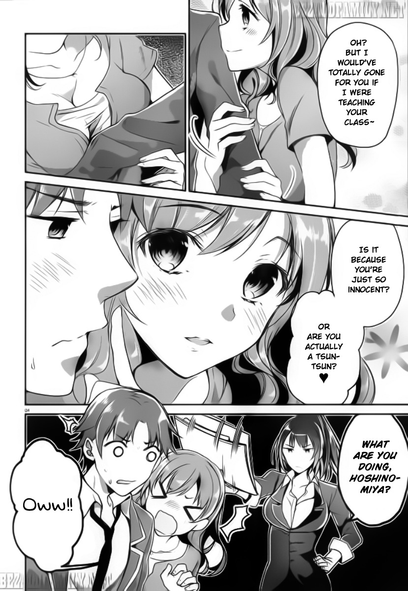 Youkoso Jitsuryoku Shijou Shugi no Kyoushitsu e Chapter 5 page 5 - Chapter 5: Room 5