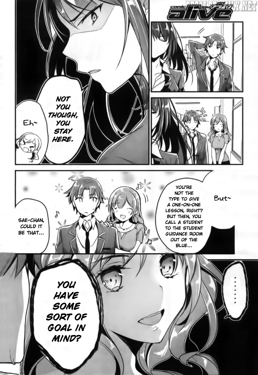 Youkoso Jitsuryoku Shijou Shugi no Kyoushitsu e Chapter 5 page 7 - Chapter 5: Room 5