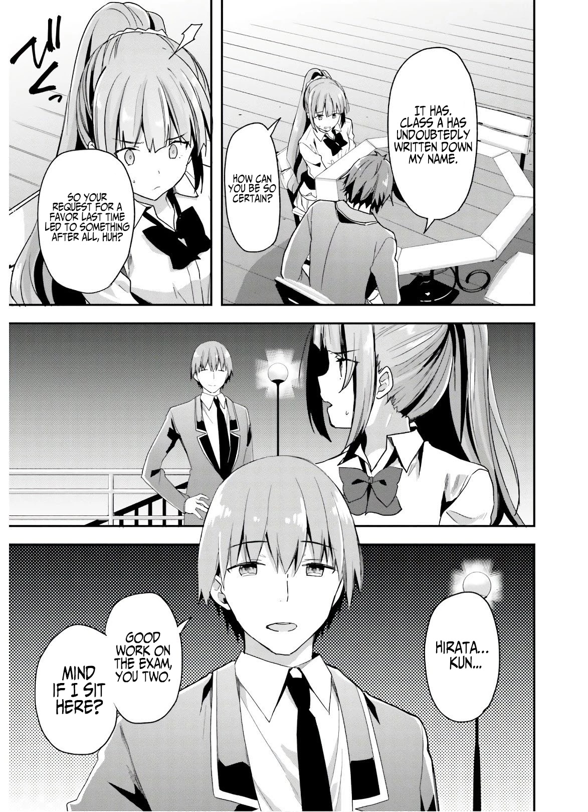 Youkoso Jitsuryoku Shijou Shugi no Kyoushitsu e Chapter 50 page 10 - Chapter 50