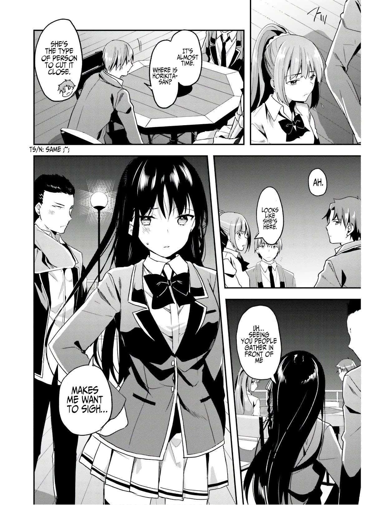 Youkoso Jitsuryoku Shijou Shugi no Kyoushitsu e Chapter 50 page 11 - Chapter 50