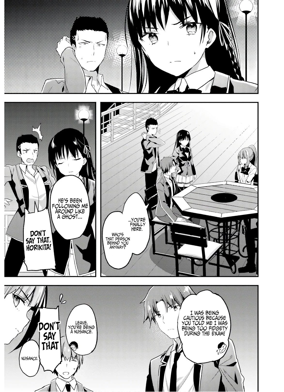 Youkoso Jitsuryoku Shijou Shugi no Kyoushitsu e Chapter 50 page 12 - Chapter 50