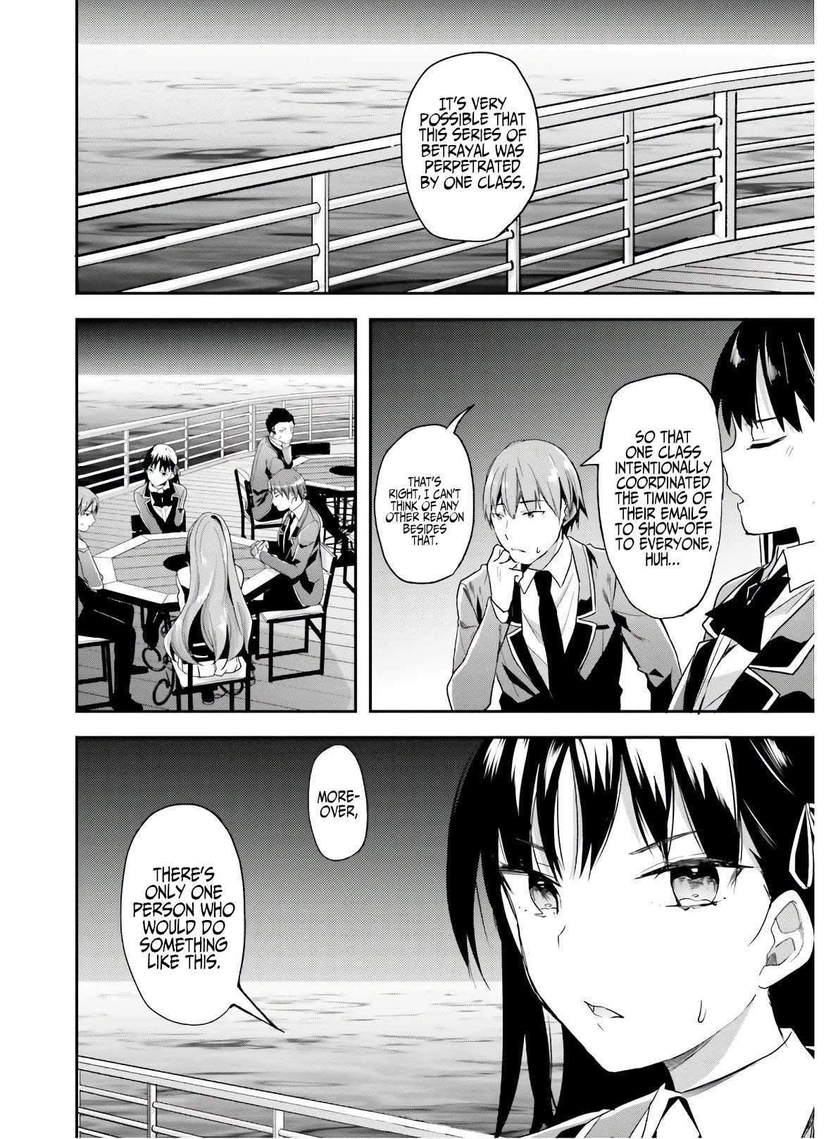 Youkoso Jitsuryoku Shijou Shugi no Kyoushitsu e Chapter 50 page 15 - Chapter 50