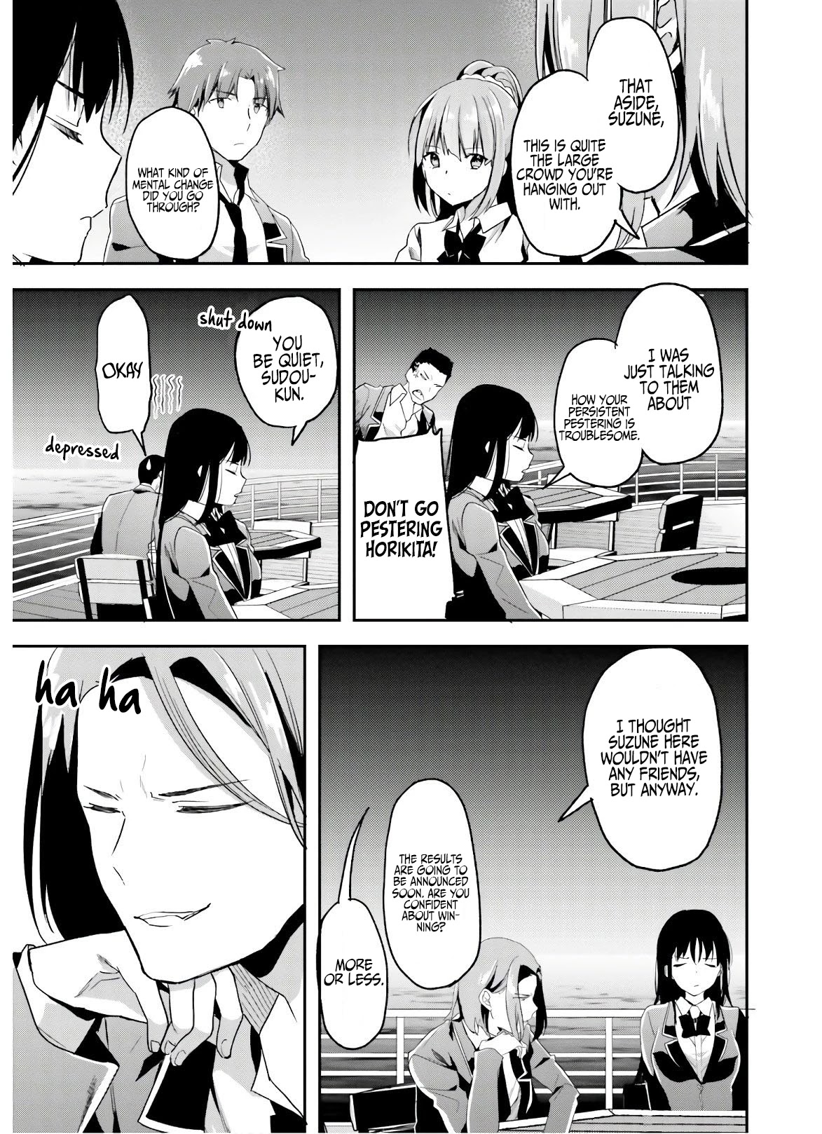 Youkoso Jitsuryoku Shijou Shugi no Kyoushitsu e Chapter 50 page 18 - Chapter 50