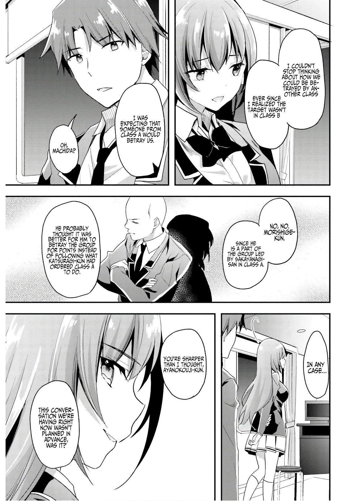 Youkoso Jitsuryoku Shijou Shugi no Kyoushitsu e Chapter 50 page 6 - Chapter 50