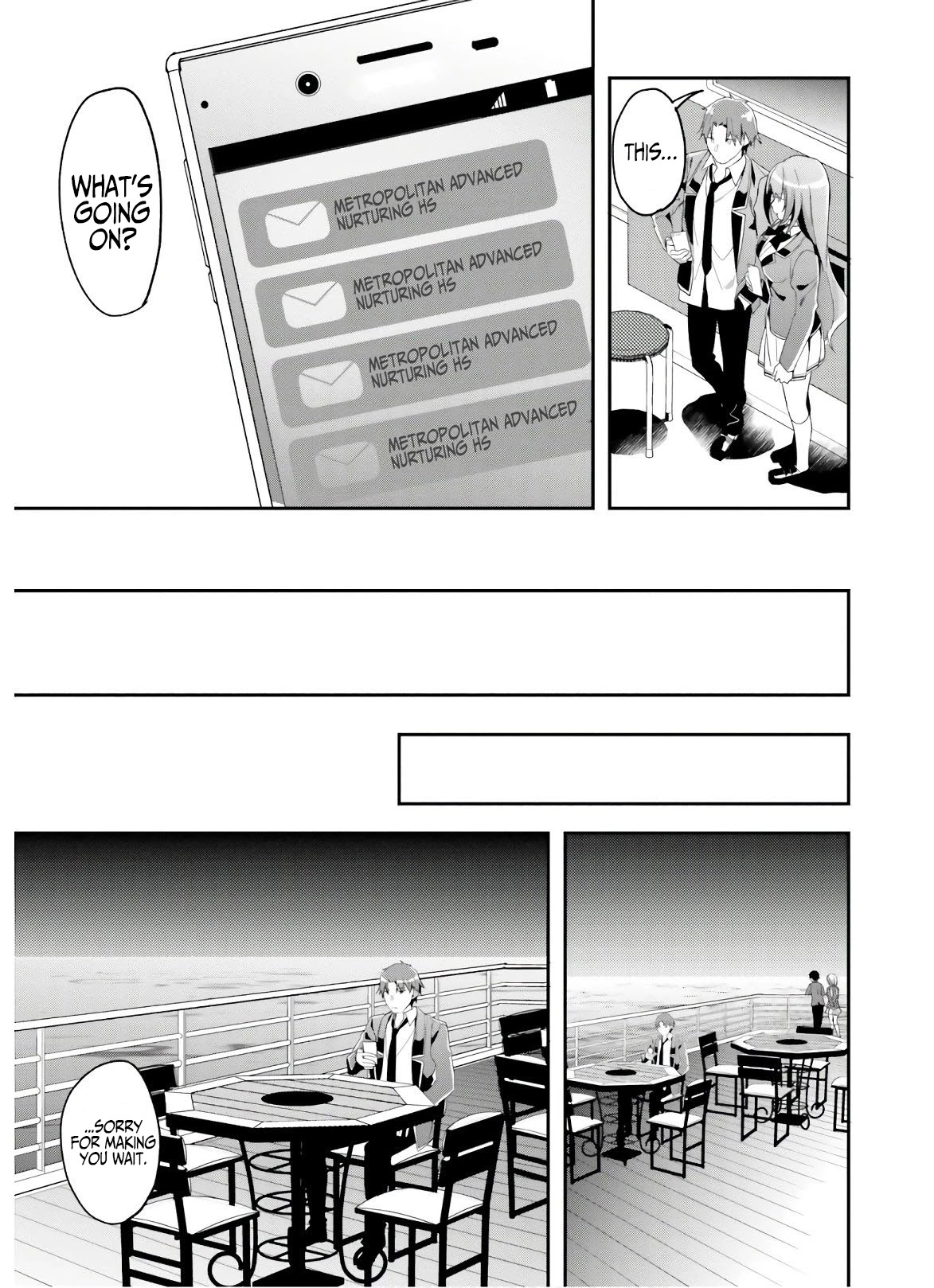 Youkoso Jitsuryoku Shijou Shugi no Kyoushitsu e Chapter 50 page 8 - Chapter 50
