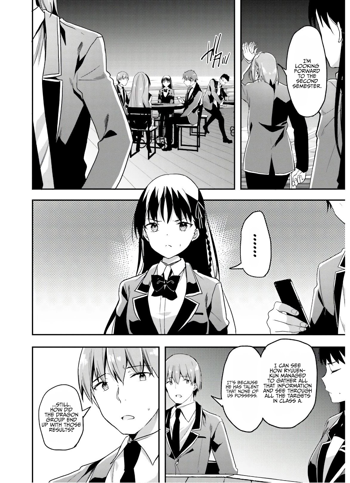 Youkoso Jitsuryoku Shijou Shugi no Kyoushitsu e Chapter 51 page 11 - Chapter 51