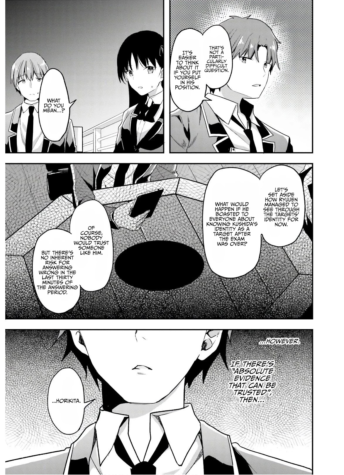 Youkoso Jitsuryoku Shijou Shugi no Kyoushitsu e Chapter 51 page 12 - Chapter 51