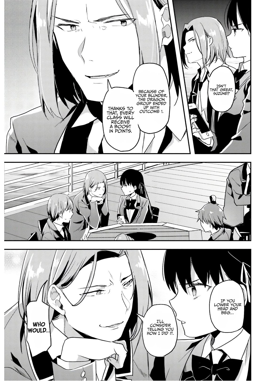 Youkoso Jitsuryoku Shijou Shugi no Kyoushitsu e Chapter 51 page 8 - Chapter 51