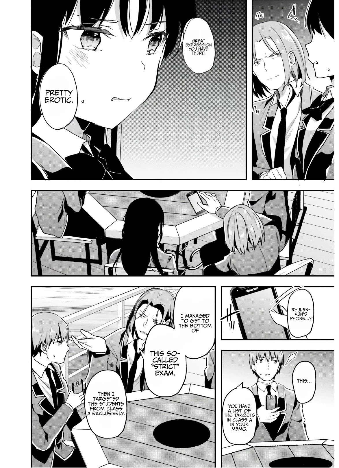 Youkoso Jitsuryoku Shijou Shugi no Kyoushitsu e Chapter 51 page 9 - Chapter 51
