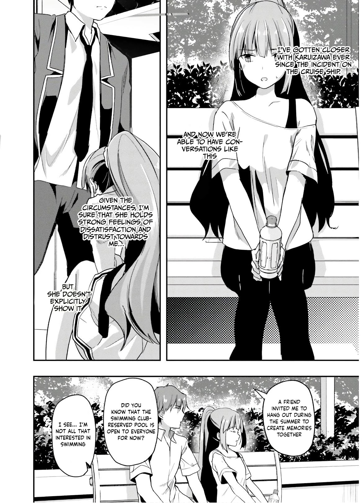 Youkoso Jitsuryoku Shijou Shugi no Kyoushitsu e Chapter 52 page 11 - Chapter 52