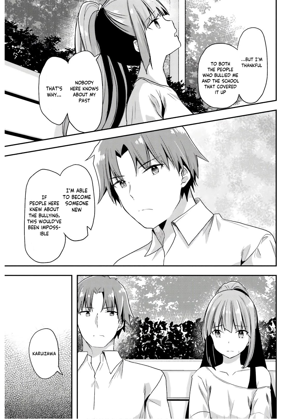Youkoso Jitsuryoku Shijou Shugi no Kyoushitsu e Chapter 52 page 14 - Chapter 52