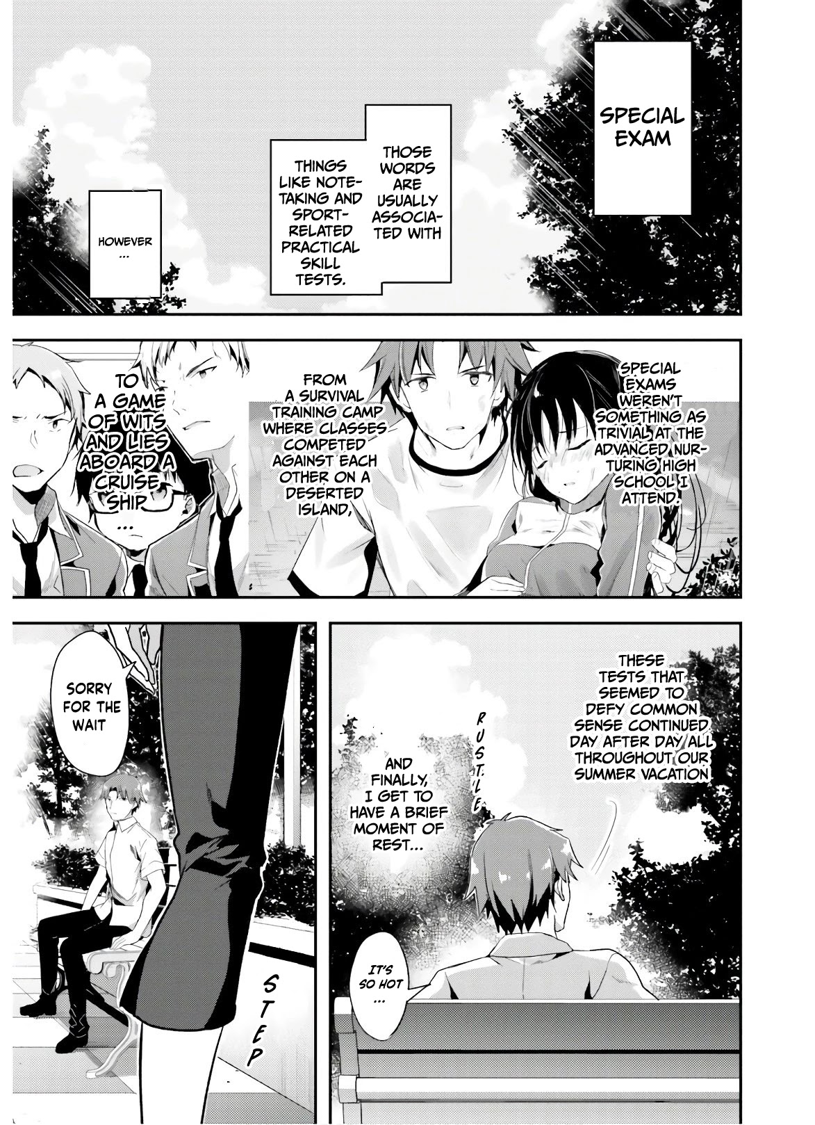 Youkoso Jitsuryoku Shijou Shugi no Kyoushitsu e Chapter 52 page 2 - Chapter 52