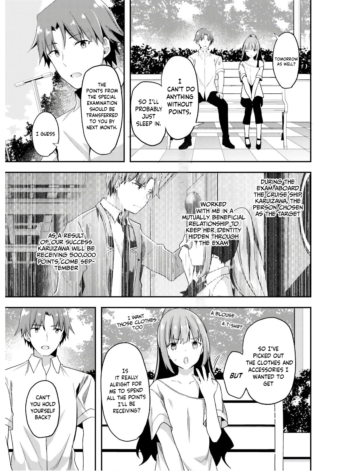 Youkoso Jitsuryoku Shijou Shugi no Kyoushitsu e Chapter 52 page 6 - Chapter 52